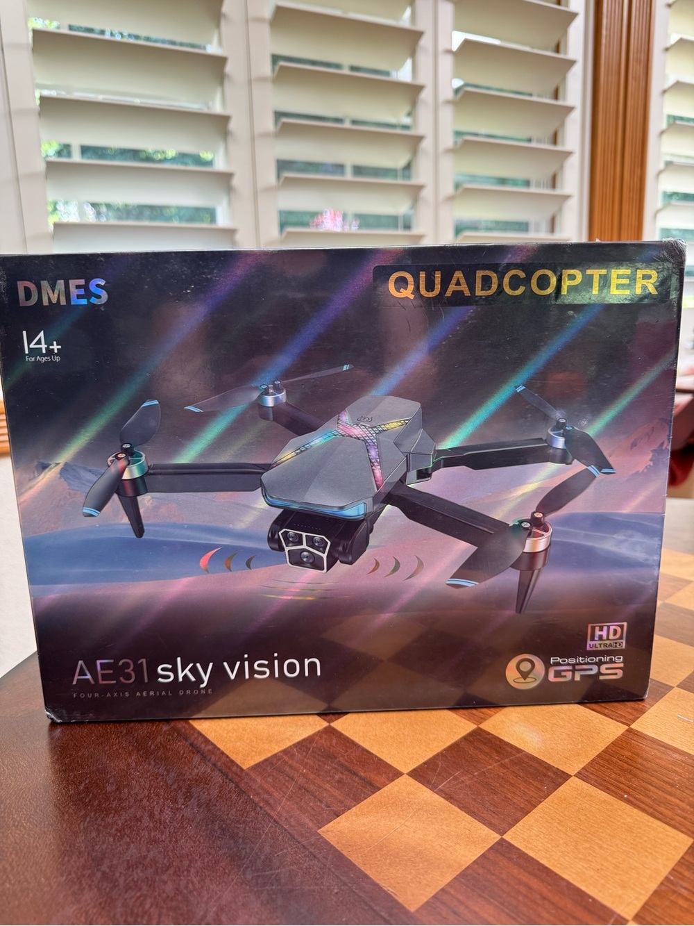 DMES AE31 Sky Vision GPS Quadcopter Drone HD Ultra HD Smart Controller NEW